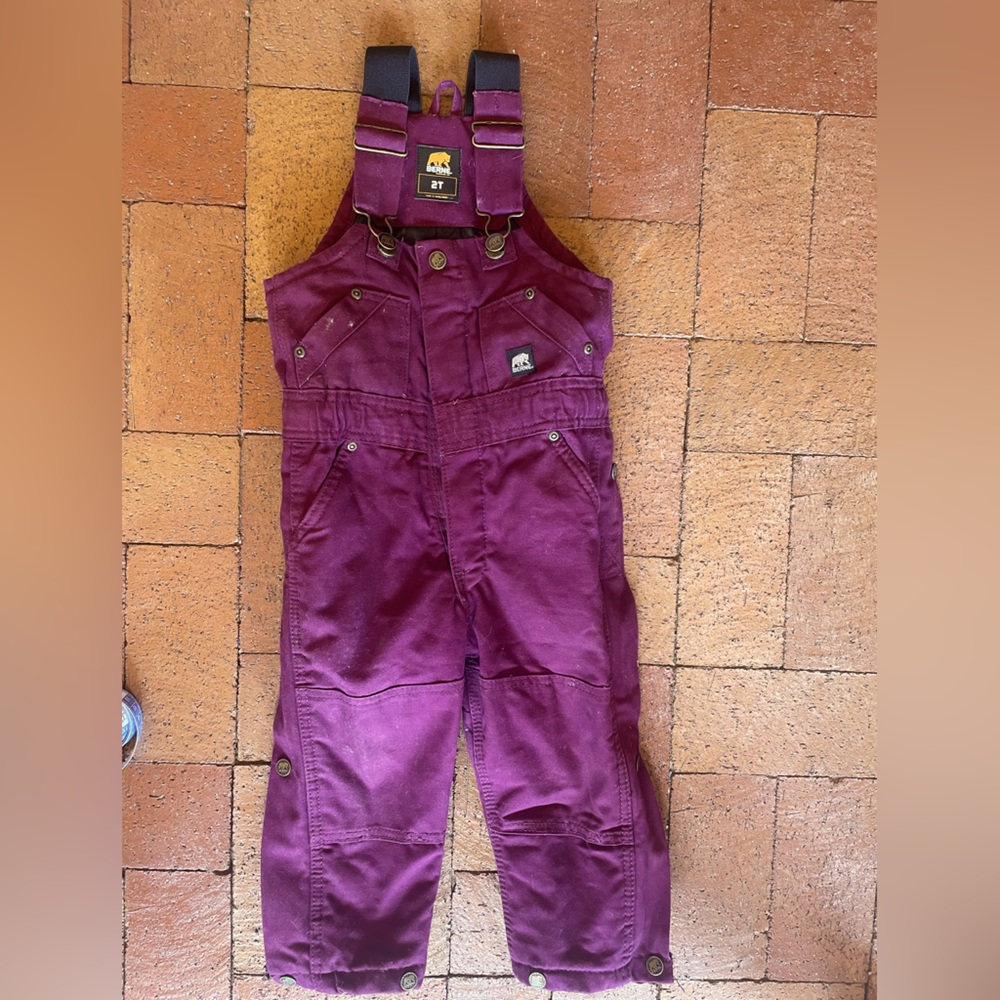 Berne Purple Insulated Overalls
